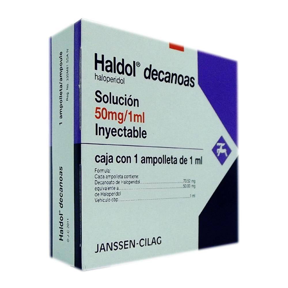 HALDOL decanoas sol inj 50 mg/ml amp 1 ml