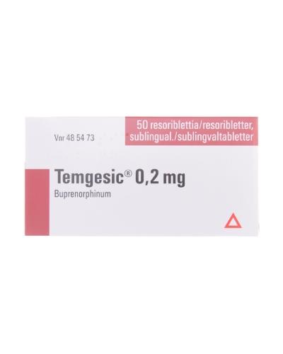 TEMGESIC cpr subling 0.2 mg 50 pce