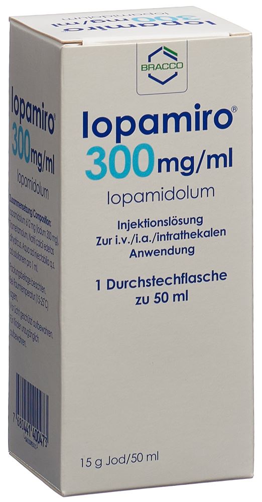 IOPAMIRO sol inj 300 mg/ml 50ml fl