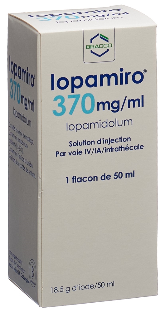 IOPAMIRO sol inj 370 mg/ml 50ml fl