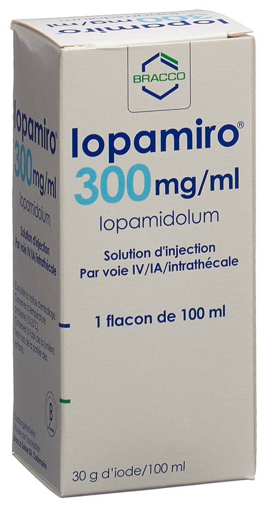 IOPAMIRO sol inj 300 mg/ml 100ml fl