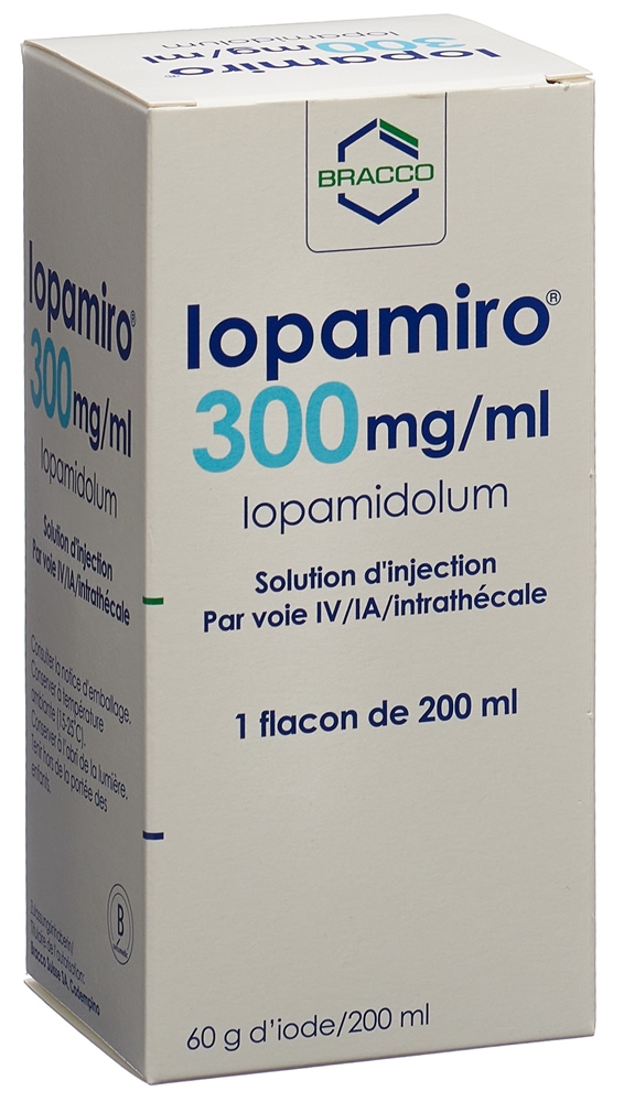 IOPAMIRO sol inj 300 mg/ml 200ml fl