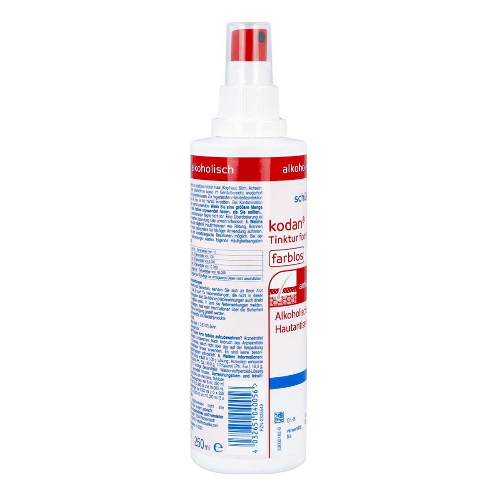 KODAN forte incolore sol avec couvercle fl 250 ml