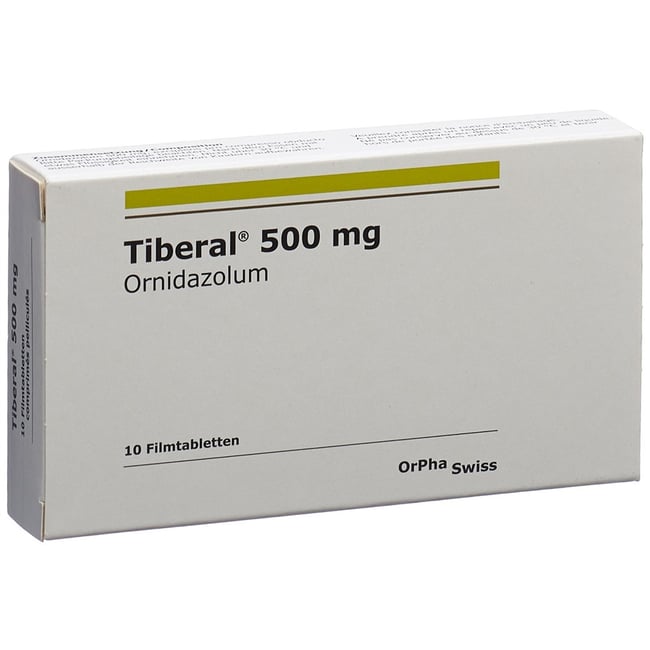 TIBERAL cpr pell 500 mg 10 pce