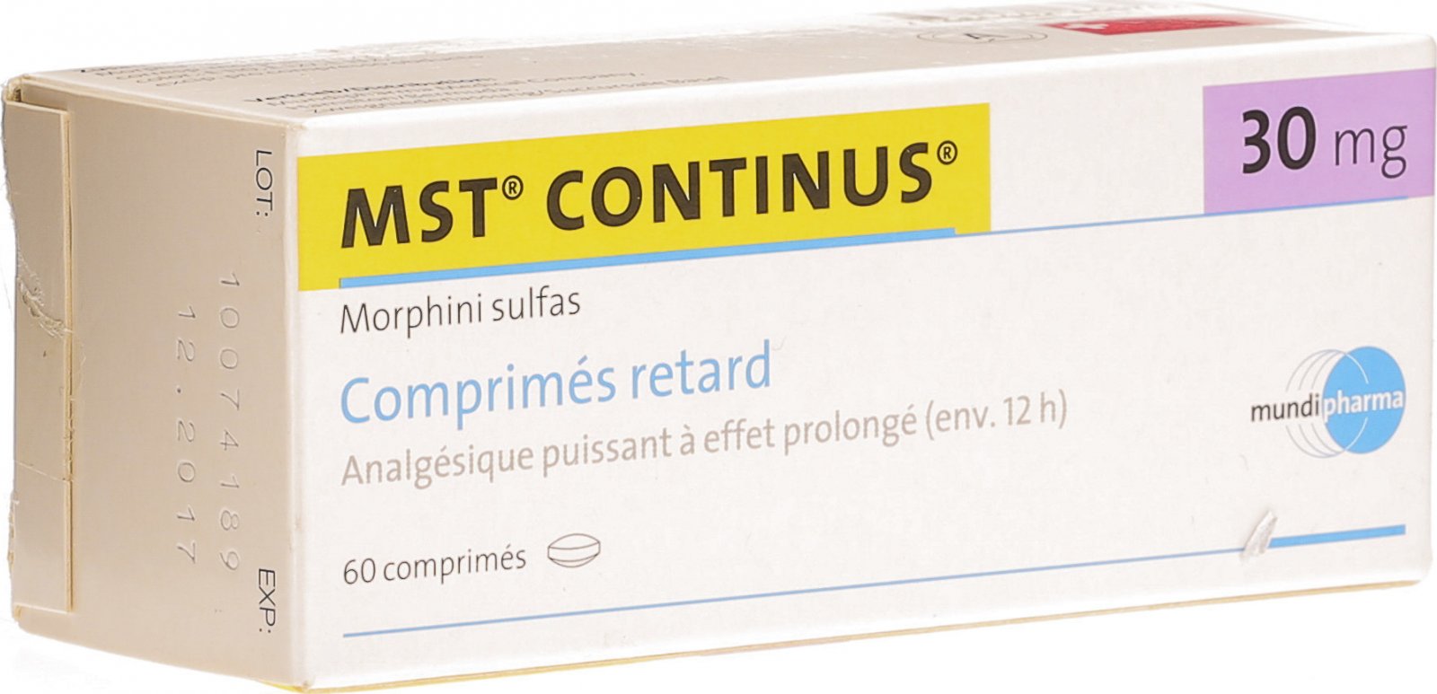 MST CONTINUS cpr ret 60 mg 30 pce