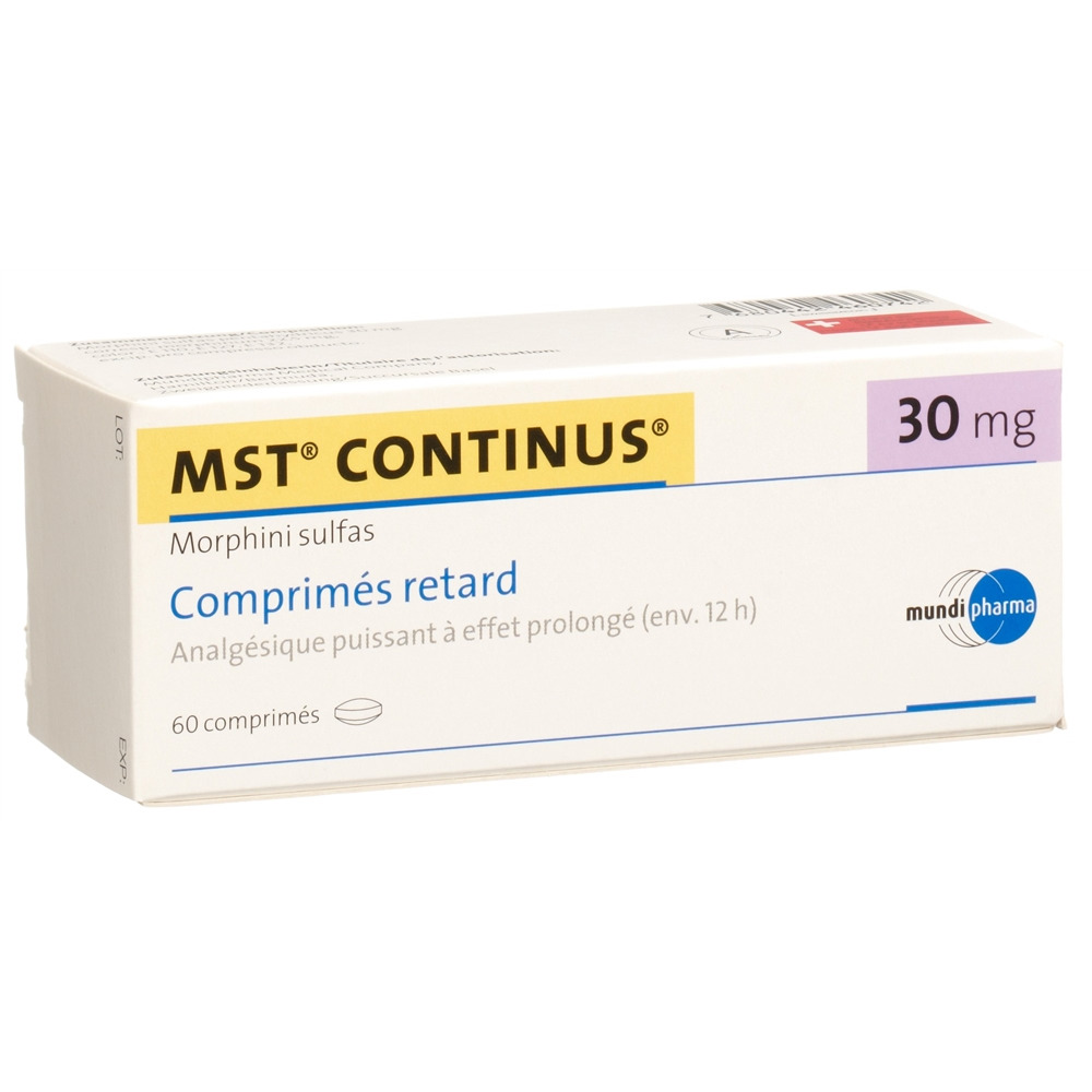 MST Continus 30 mg, Tabletten retard
