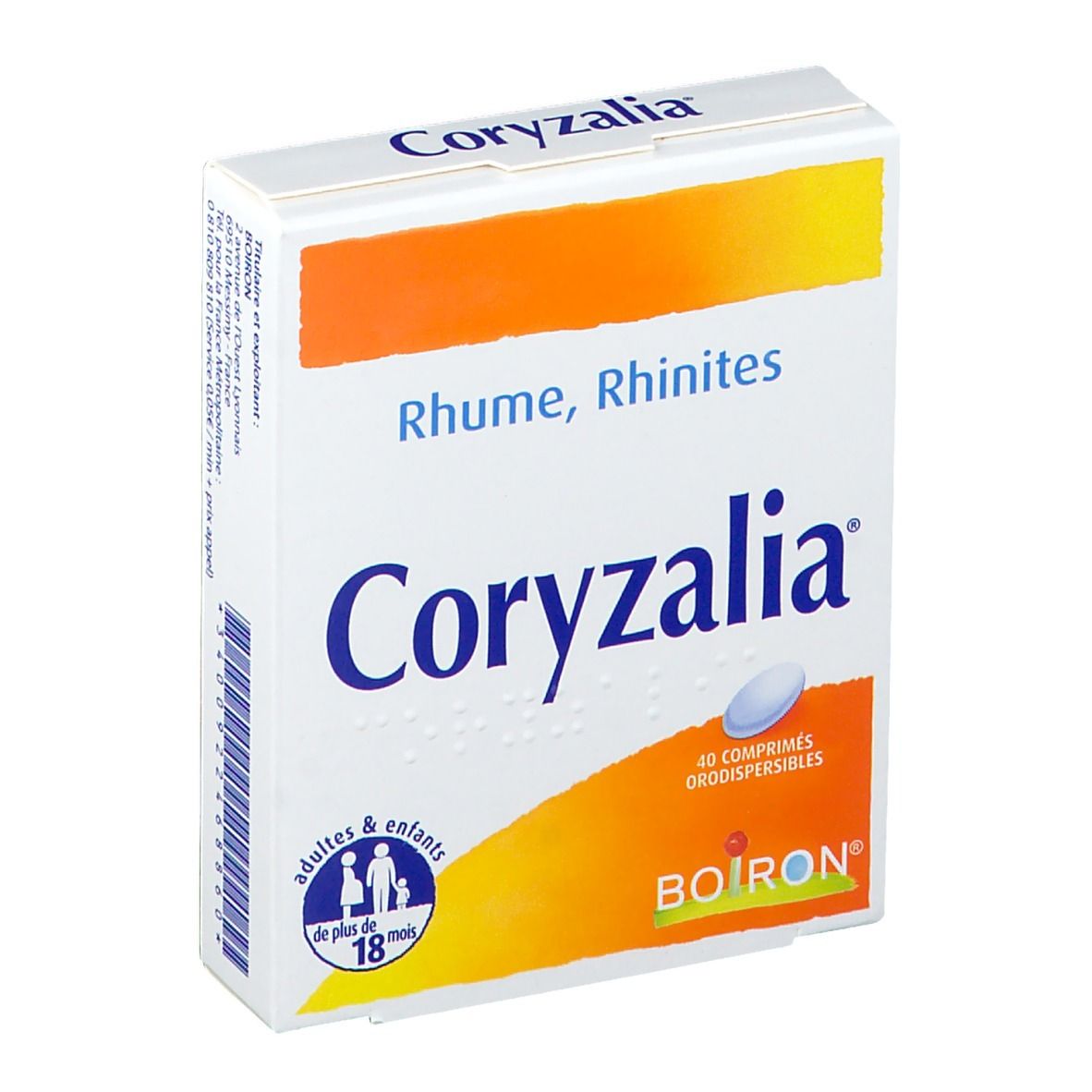 CORYZALIA Boiron drag 40 pce