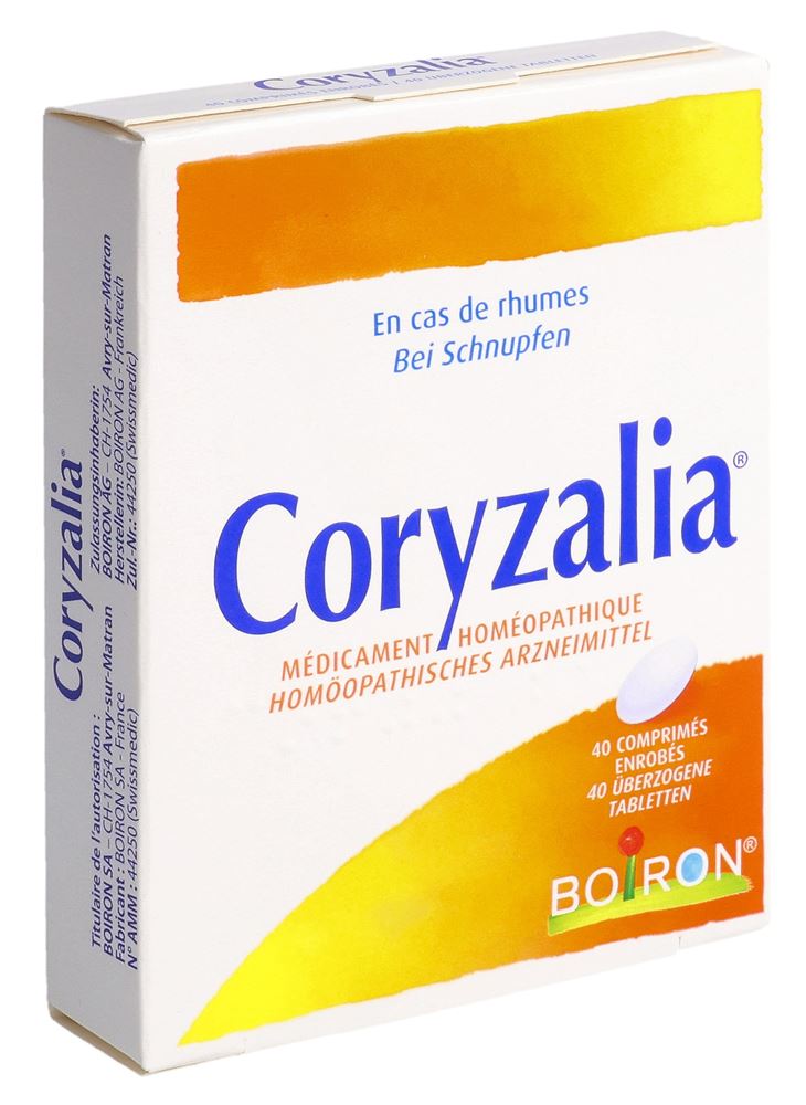 CORYZALIA Boiron drag 40 pce