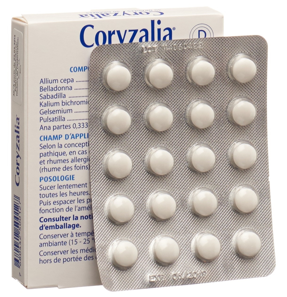 CORYZALIA Boiron drag 40 pce
