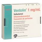 VENTOLIN conc perf 5 mg/5ml 5 amp 5 ml