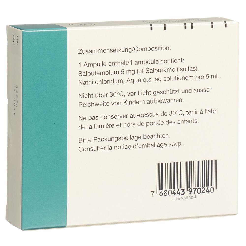 VENTOLIN conc perf 5 mg/5ml 5 amp 5 ml