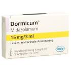 DORMICUM 15 mg/3ml i.v., i.m. , rectale 5 amp 3 ml