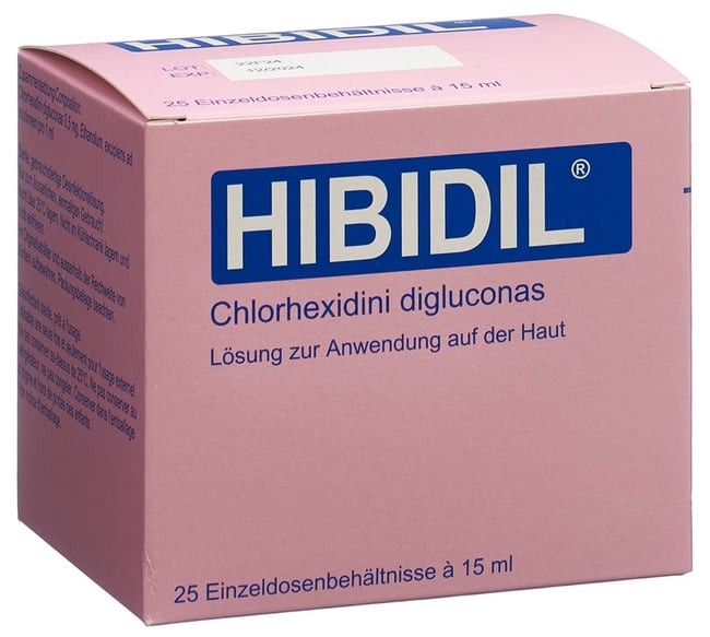HIBIDIL sol 25 fl 15 ml