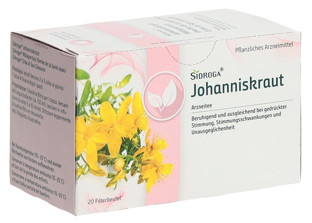 Sidroga Johanniskraut, Arzneitee
