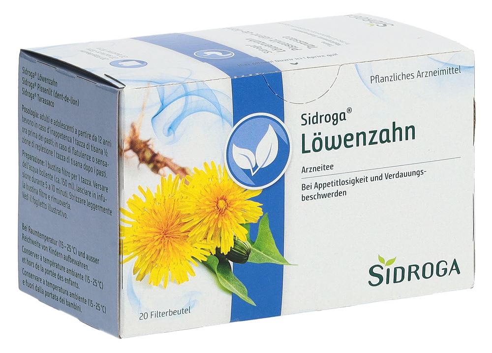 SIDROGA pissenlit 20 sach 1.5 g