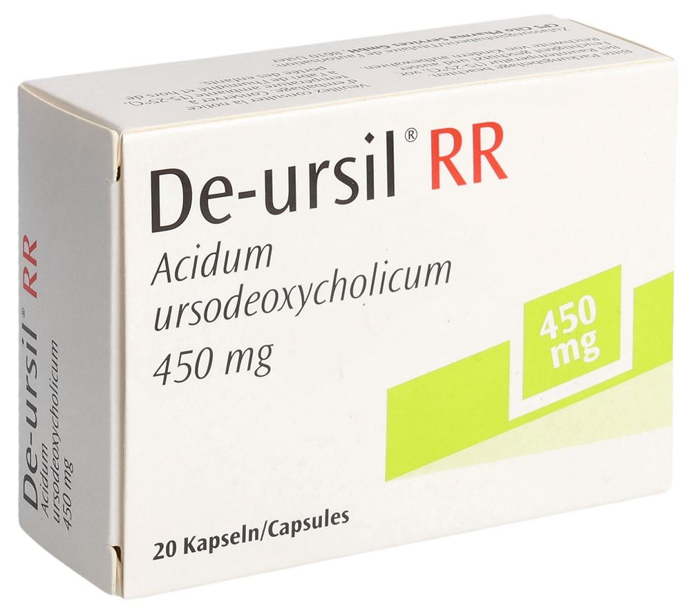 DE-URSIL RR caps 450 mg 20 pce