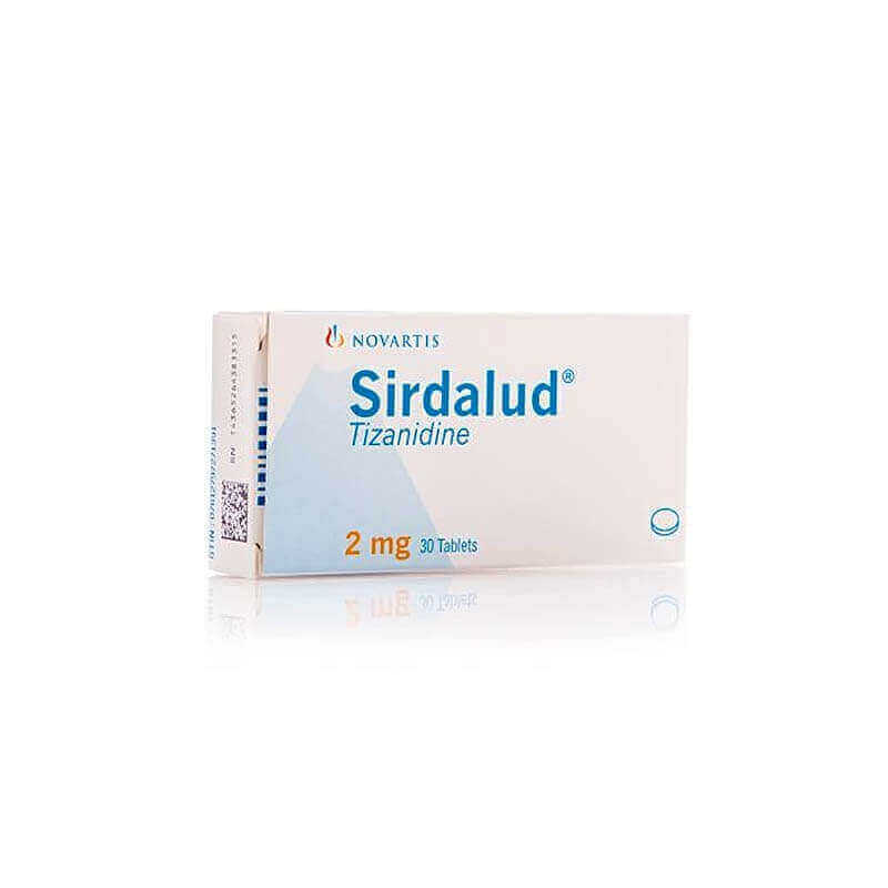 SIRDALUD cpr 2 mg 30 pce
