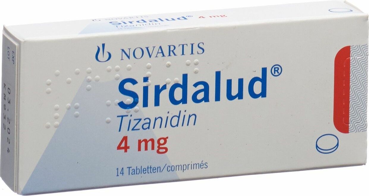 SIRDALUD cpr 4 mg 14 pce