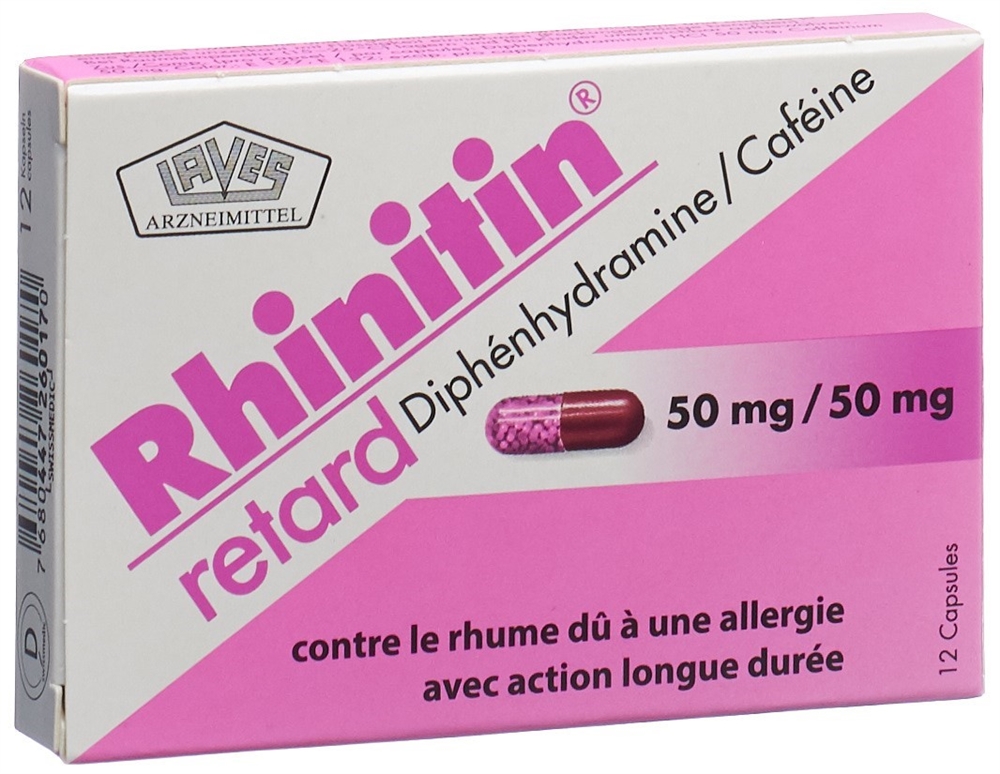 RHINITIN retard caps 12 pce