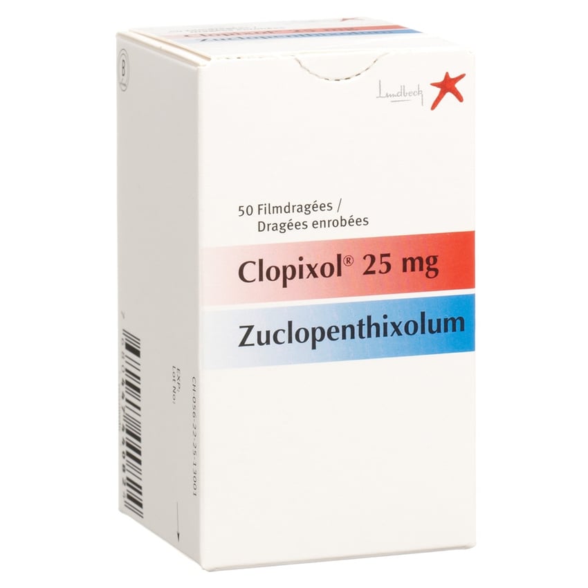 CLOPIXOL cpr pell 25 mg bte 50 pce