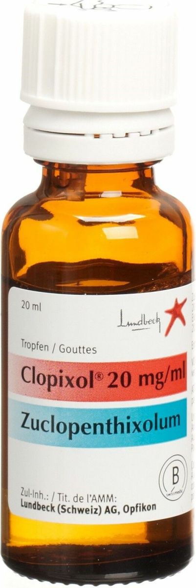CLOPIXOL gouttes 20 mg/ml fl 20 ml