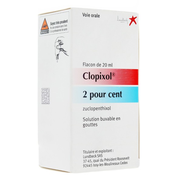 Clopixol, gouttes 20 mg/ml (ancien), 20 ml