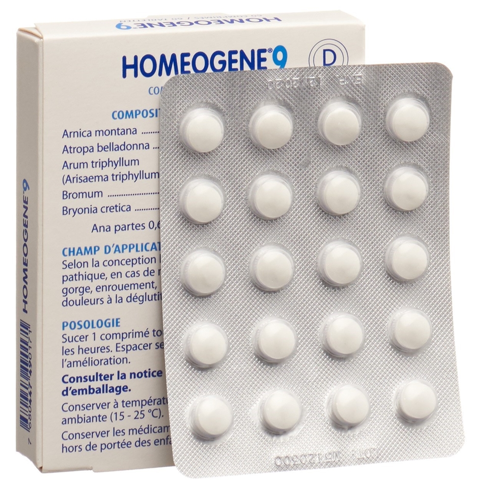 Homeogene 9, comprimés