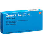 ZOVIRAX subst sèche 250 mg flac 5 pce