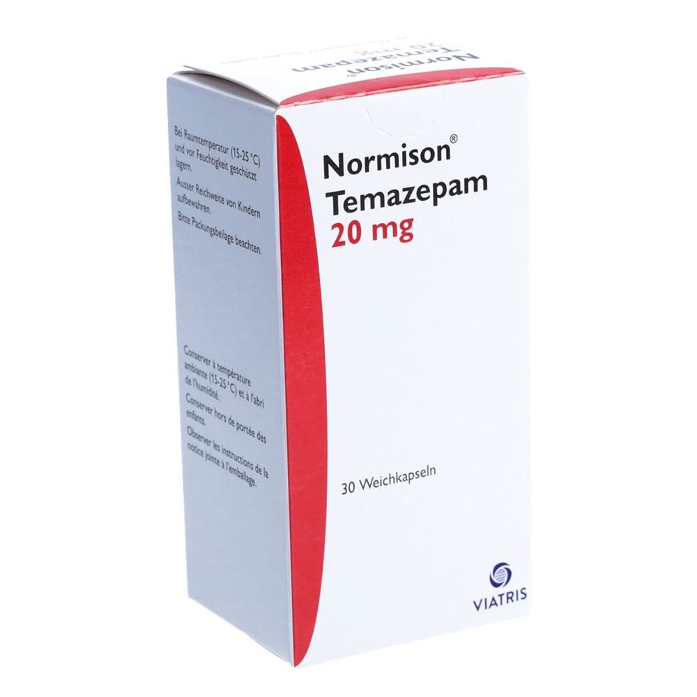 NORMISON caps moll 20 mg 30 pce