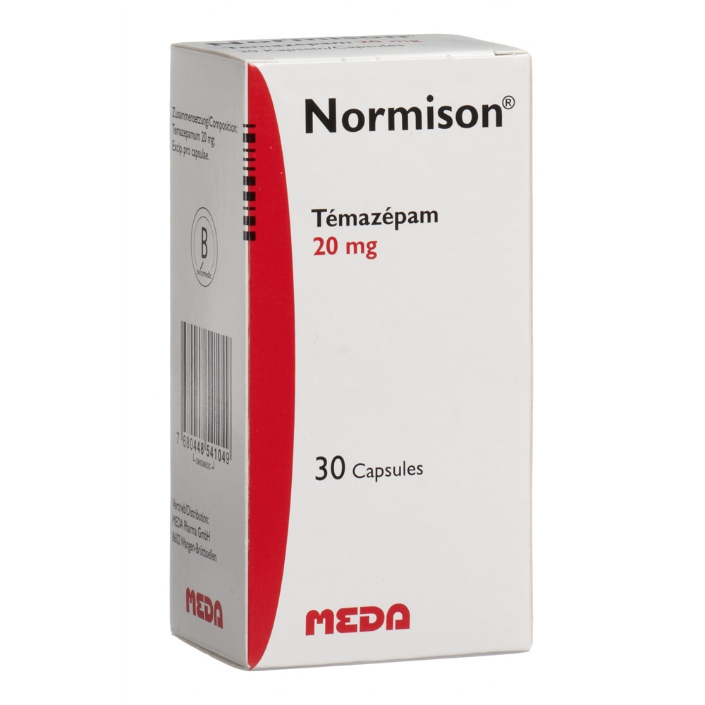 NORMISON caps moll 20 mg 30 pce