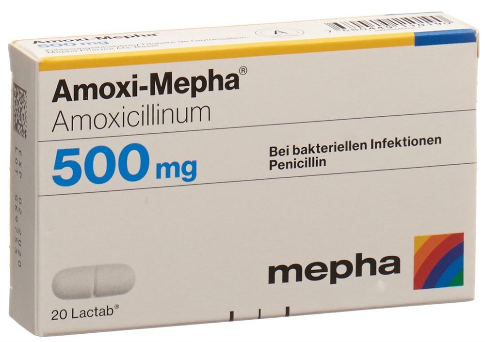 Amoxi-Mepha 500, Filmtabletten