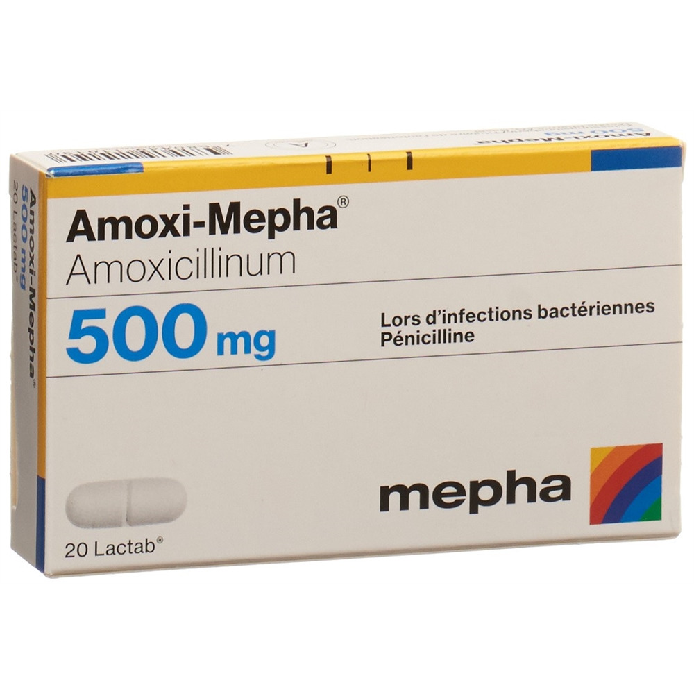 Amoxi-Mepha 500, Filmtabletten