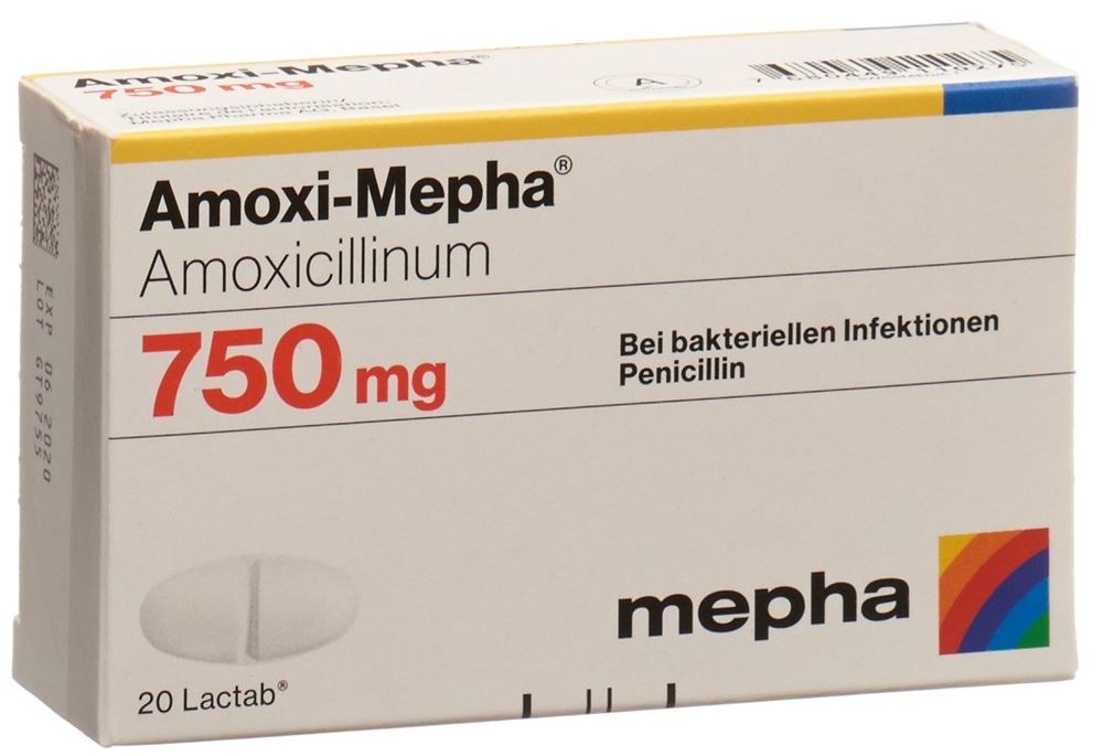 Amoxi-Mepha 750, Filmtabletten
