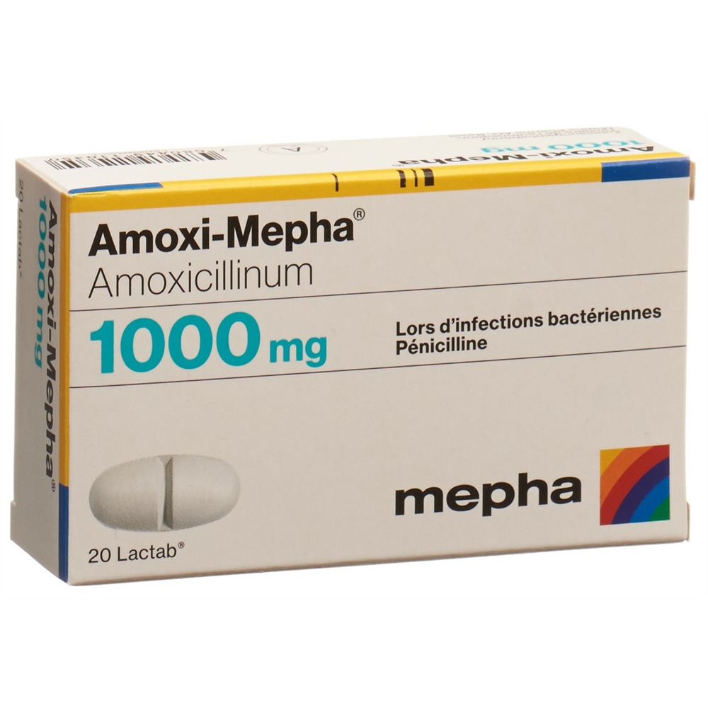 Amoxi-Mepha 1000, Filmtabletten