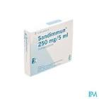 SANDIMMUN conc perf 250 mg/5ml 10 amp 5 ml
