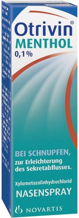 Otrivin Schnupfen Classic Menthol 0.1 %, Nasenspray, Lösung