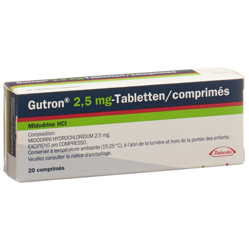 GUTRON cpr 2.5 mg 20 pce