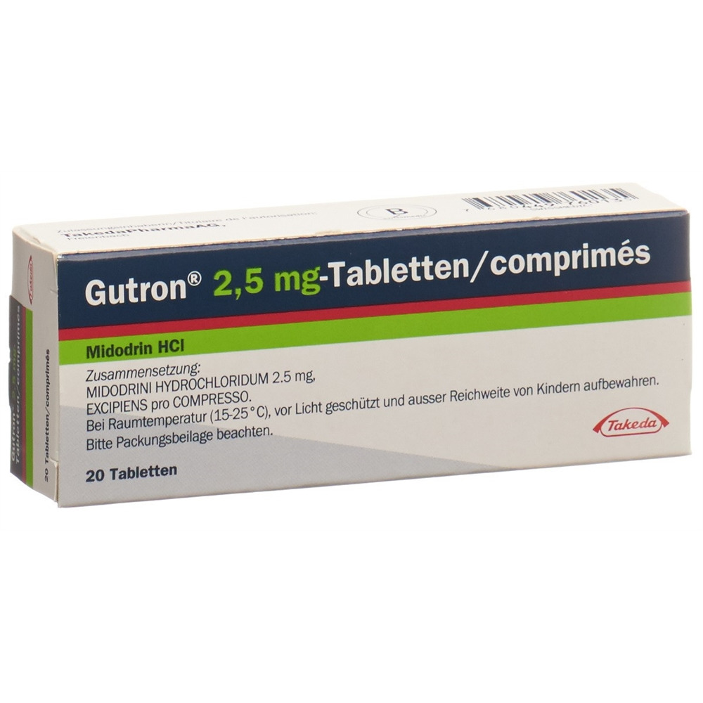 GUTRON cpr 2.5 mg 20 pce