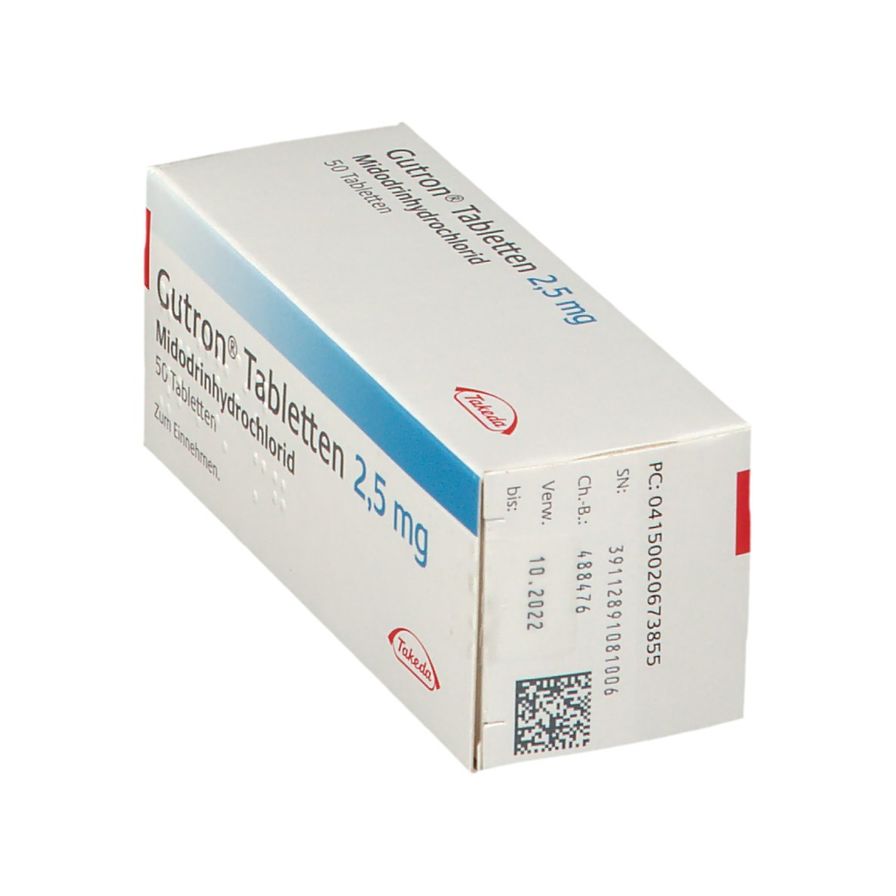 GUTRON cpr 2.5 mg 50 pce