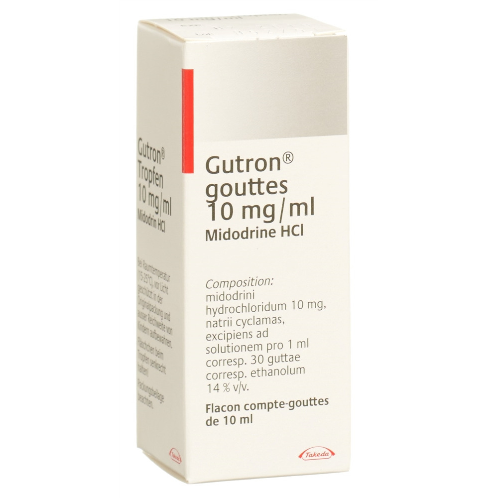 GUTRON gouttes 10 mg/ml fl 10 ml