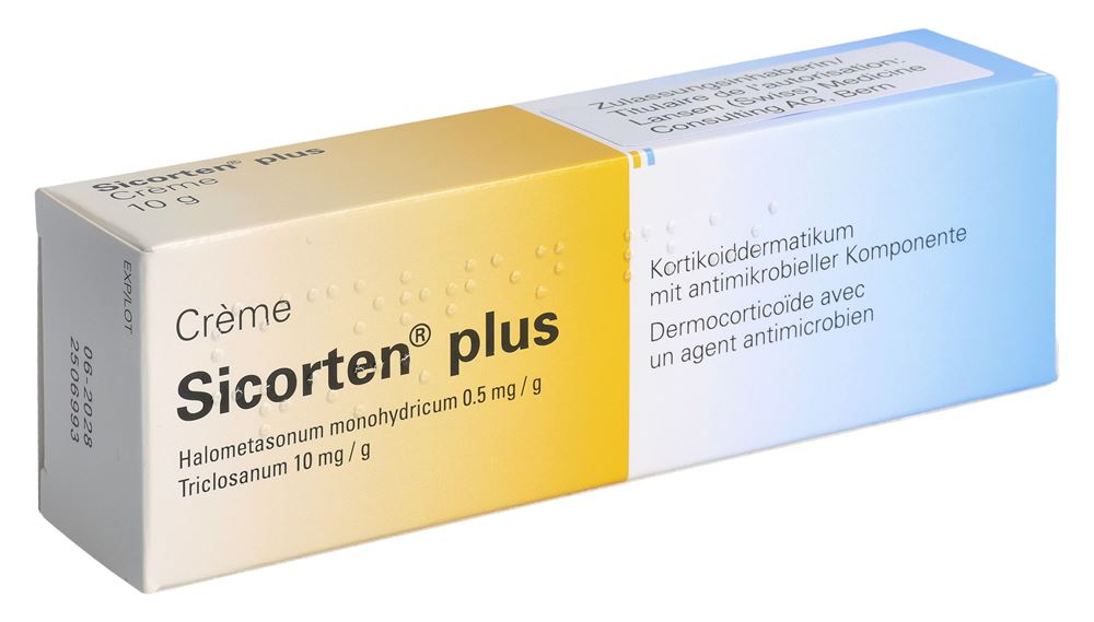 Sicorten plus, Crème