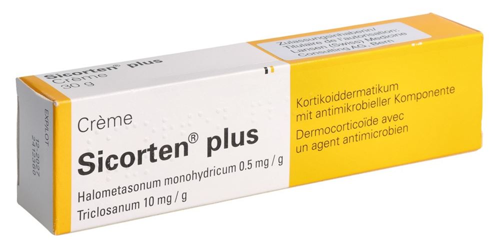 Sicorten plus, Crème