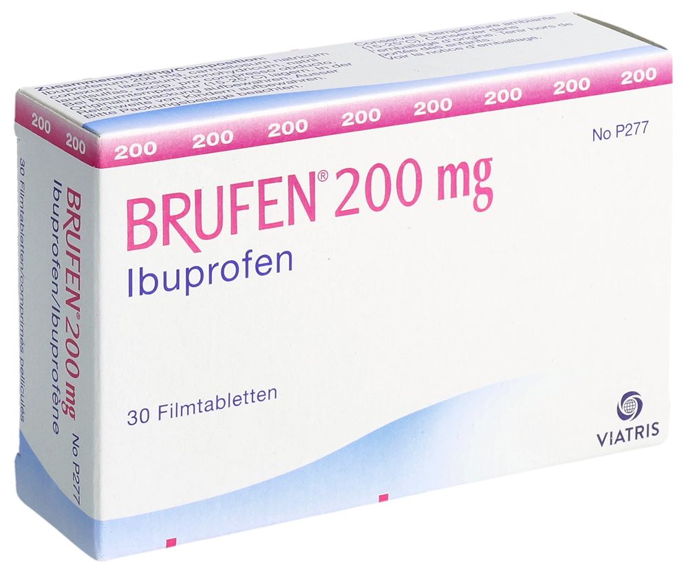 Brufen 200 mg, Filmtabletten