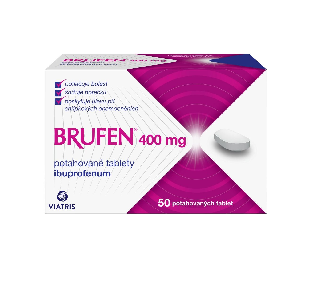 BRUFEN cpr pell 400 mg 50 pce