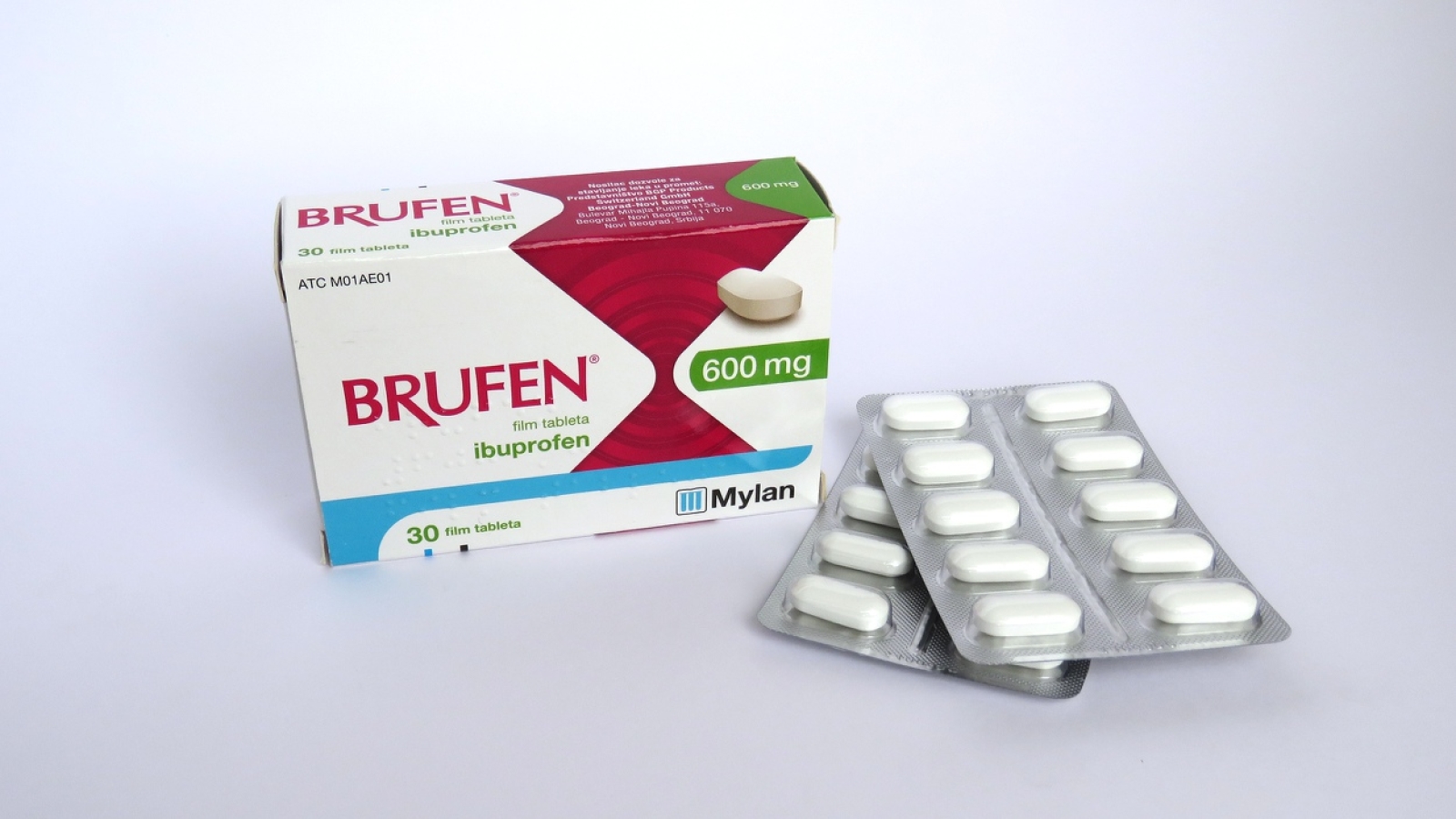 BRUFEN cpr pell 600 mg 100 pce