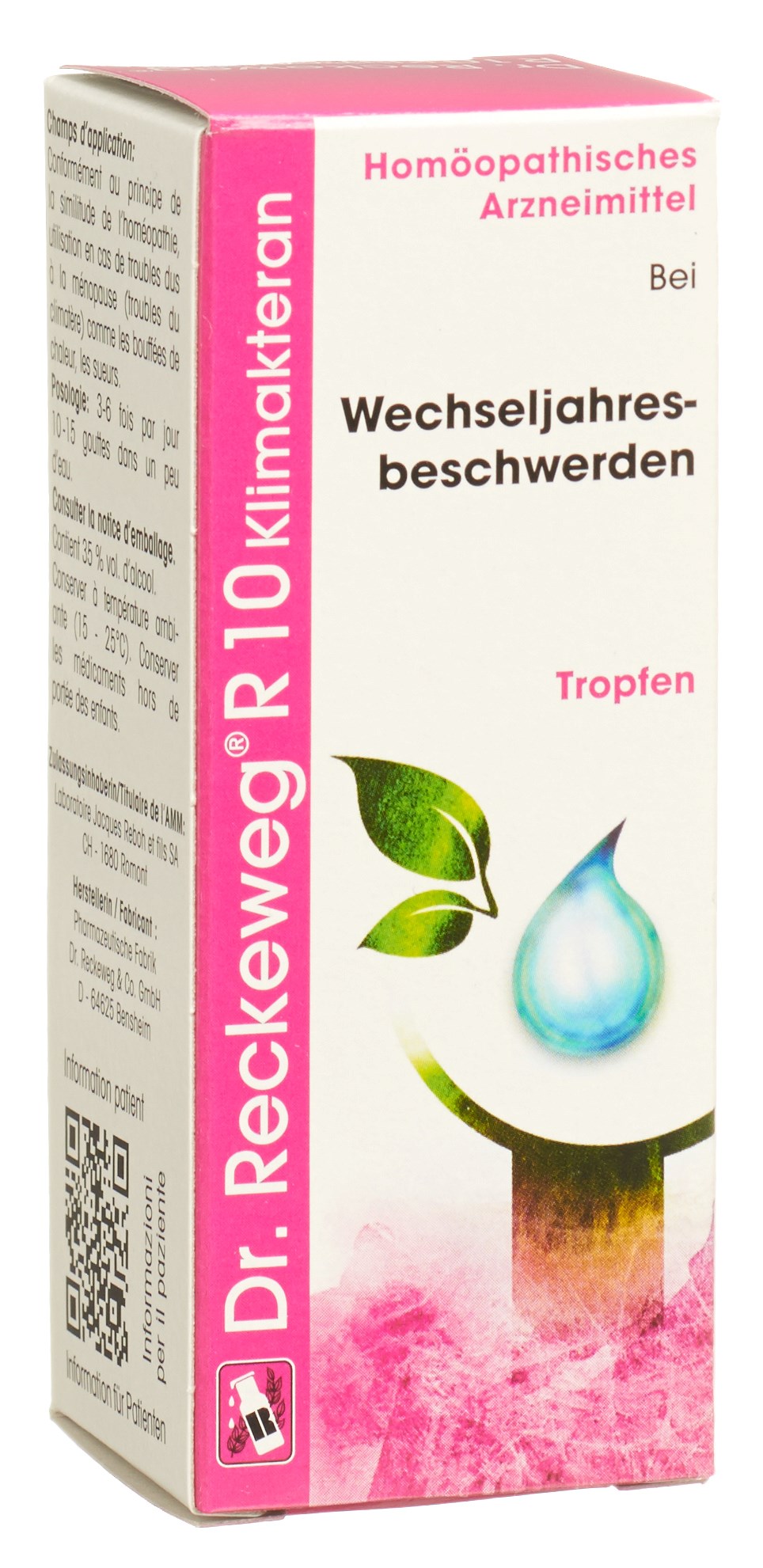RECKEWEG R10 Klimakteran gouttes fl 50 ml
