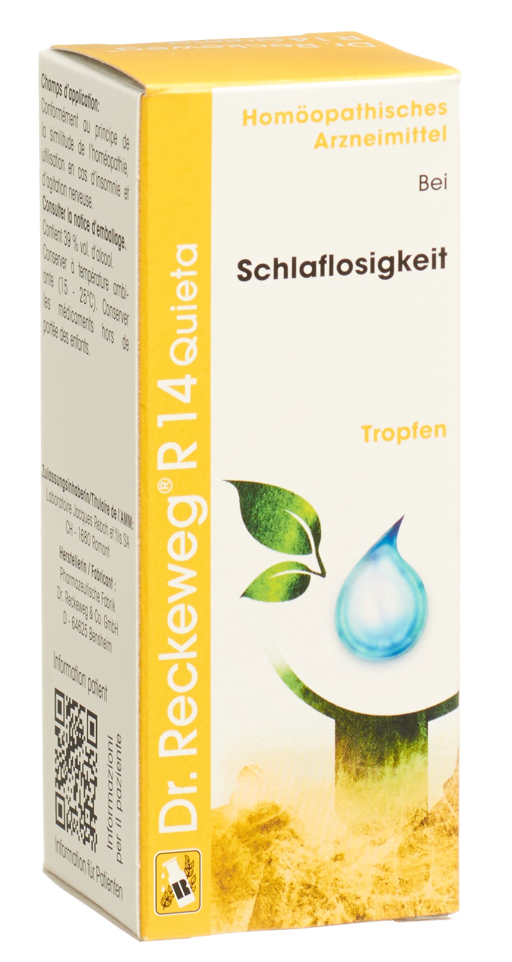 RECKEWEG R14 Quieta gouttes fl 50 ml