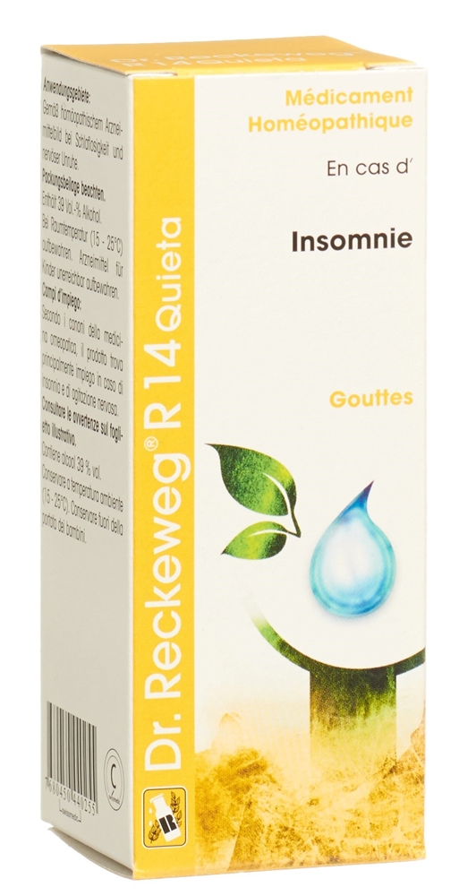 RECKEWEG R14 Quieta gouttes fl 50 ml