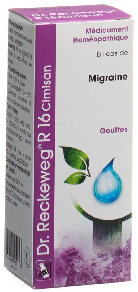 RECKEWEG R16 Cimisan gouttes fl 50 ml