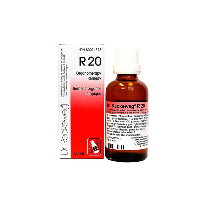 RECKEWEG R20 Euglandin-F gouttes fl 50 ml